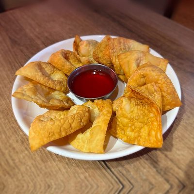 Wantán Frito, foto del plato en Nanjing